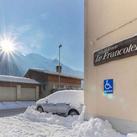 Les Pecles Mt Blanc - Chamonix Center Apartman Kültér fotó