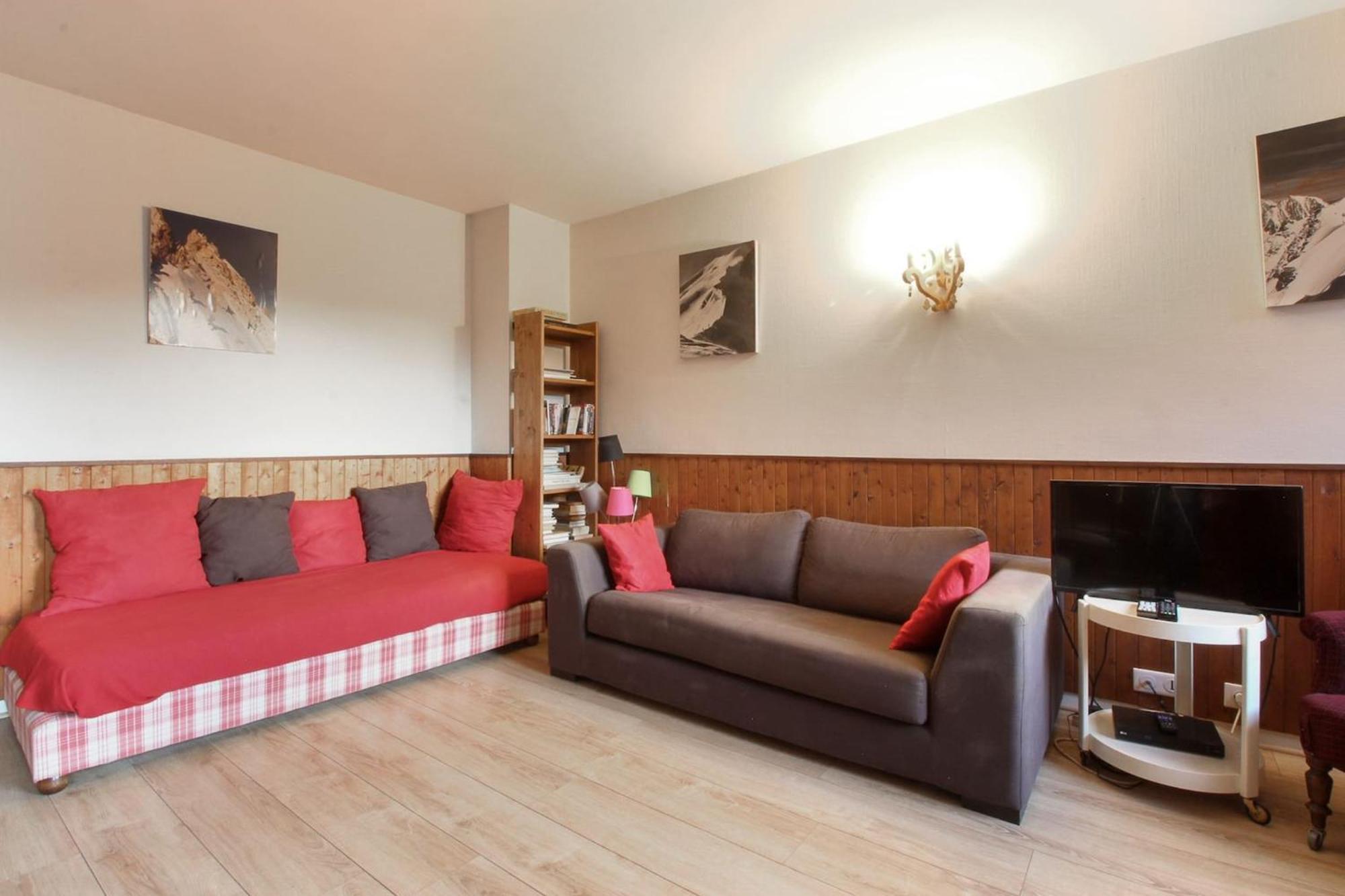 Les Pecles Mt Blanc - Chamonix Center Apartman Kültér fotó