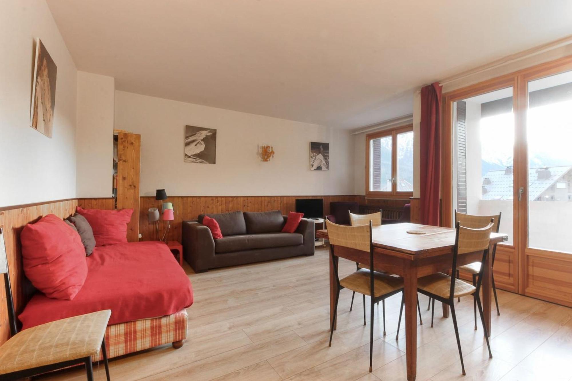 Les Pecles Mt Blanc - Chamonix Center Apartman Kültér fotó